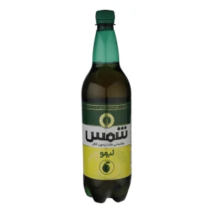 نوشیدنی مالت بدون الکل شمس با طعم لیمو - 1 لیتر