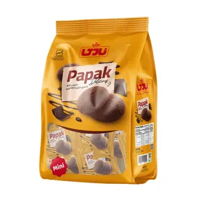 کوکی پاپک با مغزی کرم کاکائو نادی - 250 گرم